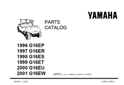 Show details for 2001 - Yamaha - G16EW - PC - All elec/utility Picture of 2001 - Yamaha - G16EW - PC - All elec/utility