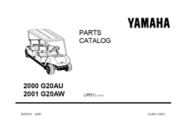 Show details for 2001 - Yamaha - G20AW - PC - GAS Picture of 2001 - Yamaha - G20AW - PC - GAS