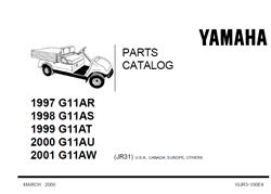 Show details for 2001 - Yamaha - UTILITY - G11AW - PC - GAS Picture of 2001 - Yamaha - UTILITY - G11AW - PC - GAS