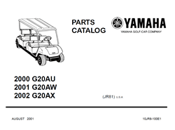 Show details for 2002 - Yamaha - G20AX - PC - GAS Picture of 2002 - Yamaha - G20AX - PC - GAS