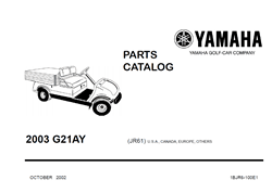 Show details for 2003 - Yamaha - UTILITY - G21AY - JR61- PC -GAS Picture of 2003 - Yamaha - UTILITY - G21AY - JR61- PC -GAS