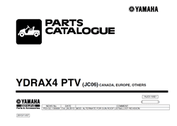 Show details for 2014 - Yamaha - YDRAX4 - PTV - JC06 - PC - GAS Picture of 2014 - Yamaha - YDRAX4 - PTV - JC06 - PC - GAS