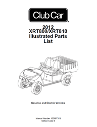 Show details for 2012 - XRT800 - XRT810 - IPL - Gas & Electric Picture of 2012 - XRT800 - XRT810 - IPL - Gas & Electric