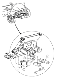 Show details for TOW LUG & STEERING ASM. PREC Picture of TOW LUG & STEERING ASM. PREC