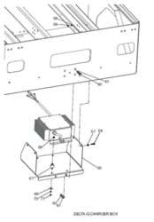 Show details for Bracket, charger Picture of Bracket, charger