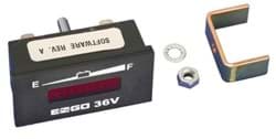 Show details for 36-volt Curtis horizontal state of charge meter with LED gauge Picture of 36-volt Curtis horizontal state of charge meter with LED gauge