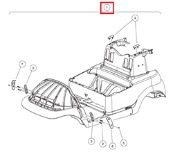 Show details for KIT, UNDERBODY COVER Picture of KIT, UNDERBODY COVER