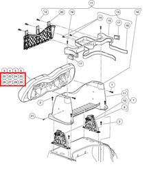 Show details for SP,ASM,PRM ST BCK,BLACK/GRAY Picture of SP,ASM,PRM ST BCK,BLACK/GRAY