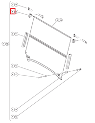 Show details for W/S, RUBBER, CLIP RETAINER Picture of W/S, RUBBER, CLIP RETAINER