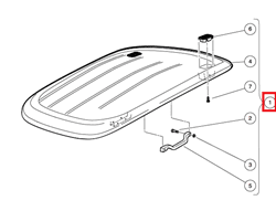 Show details for Kit-canopy, Prec-white Picture of Kit-canopy, Prec-white
