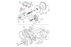 Show details for Kit, Drive Clutch Button (includes item 11 - 14) Picture of Kit, Drive Clutch Button (includes item 11 - 14)