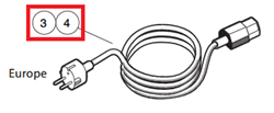 Show details for CORD, AC, IEC320, 6', EU Picture of CORD, AC, IEC320, 6', EU