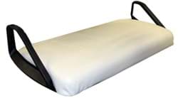 Show details for White bottom seat cover Picture of White bottom seat cover