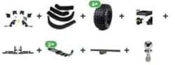 Show details for Deluxe lift kit with Cargo box E-Z-GO TXT Picture of Deluxe lift kit with Cargo box E-Z-GO TXT