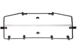 Show details for rear folding windshield - uv resistant polycarbonate Picture of rear folding windshield - uv resistant polycarbonate