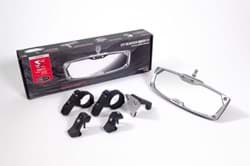 Show details for halo-ra cast rear view mirror w/cast aluminum bezel - can-am x3 Picture of halo-ra cast rear view mirror w/cast aluminum bezel - can-am x3