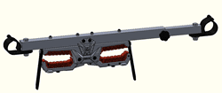 Show details for Overhead gun rack - OHGR Picture of Overhead gun rack - OHGR