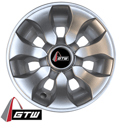 Show details for 8” GTW Drifter Silver Wheel Cover (Universal Fit) Picture of 8” GTW Drifter Silver Wheel Cover (Universal Fit)