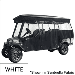 Show details for Track Style White Vinyl Enclosure Picture of Track Style White Vinyl Enclosure