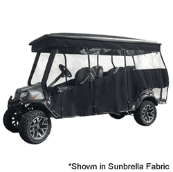 Show details for Track Style Custom Sunbrella Enclosure Picture of Track Style Custom Sunbrella Enclosure