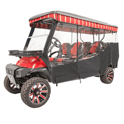 Show details for 3-Sided BLACK Vinyl Enclosure & Valance Picture of 3-Sided BLACK Vinyl Enclosure & Valance