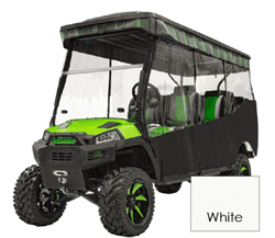 Show details for 3-SIDED track style ENCLOSURE, white Picture of 3-SIDED track style ENCLOSURE, white