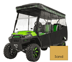 Show details for 3-SIDED track style ENCLOSURE, sand Picture of 3-SIDED track style ENCLOSURE, sand