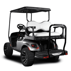 Show details for Madjax Genesis 250 with Deluxe White Steel Rear Flip Seat Picture of Madjax Genesis 250 with Deluxe White Steel Rear Flip Seat