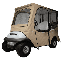 Show details for Classic 4-passenger enclosure Custom fit Khaki  Picture of Classic 4-passenger enclosure Custom fit Khaki