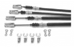 Show details for Front wheel brake cables Picture of Front wheel brake cables