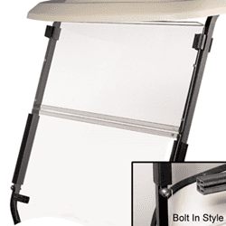 Show details for 2+2 Fold Down Windshield, Tinted, Acrylic Picture of 2+2 Fold Down Windshield, Tinted, Acrylic
