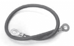 Show details for WIRE ASM #6 BLK, 17" Picture of WIRE ASM #6 BLK, 17"