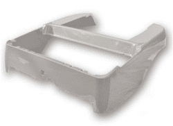 Show details for Rear Body Panel, Beige Picture of Rear Body Panel, Beige