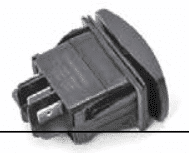 Show details for Switch, rocker - single pole Picture of Switch, rocker - single pole