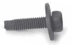 Show details for Screw M6-1.0X25.4 THD FM SEMS Picture of Screw M6-1.0X25.4 THD FM SEMS