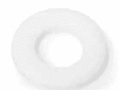 Show details for Washer. 38" ID Delrin flat Picture of Washer. 38" ID Delrin flat