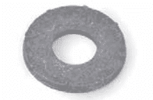 Show details for Washer - 1/2 conical, yellow Picture of Washer - 1/2 conical, yellow