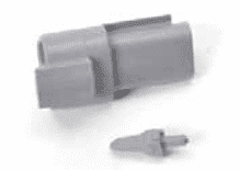 Show details for Kit, 3-pin recept & wedge lock Picture of Kit, 3-pin recept & wedge lock