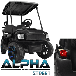 Show details for Black Alpha Street Body Kit Picture of Black Alpha Street Body Kit