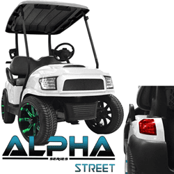 Show details for White Alpha Street Body Kit Picture of White Alpha Street Body Kit
