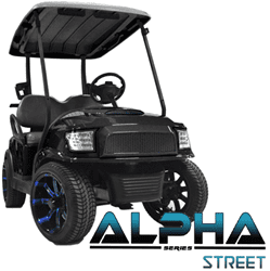 Show details for Black Alpha Street Front Cowl Kit Picture of Black Alpha Street Front Cowl Kit