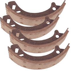 Show details for Replacement brake shoe set (4/Pkg) Picture of Replacement brake shoe set (4/Pkg)