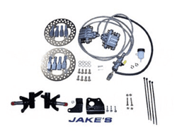 Show details for Jakes hydraulic brake system for front wheels only Picture of Jakes hydraulic brake system for front wheels only