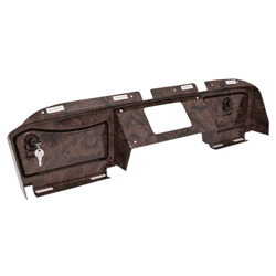Show details for Regal Burl Dash Cover with Locking Doors Picture of Regal Burl Dash Cover with Locking Doors