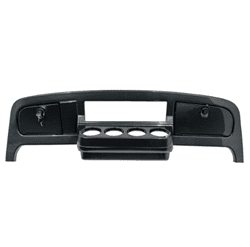 Show details for Carbon Fiber Dash Cover with Locking Doors Picture of Carbon Fiber Dash Cover with Locking Doors