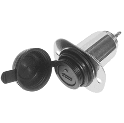 Show details for All weather cigarette lighter with snap on water resistant cover Picture of All weather cigarette lighter with snap on water resistant cover