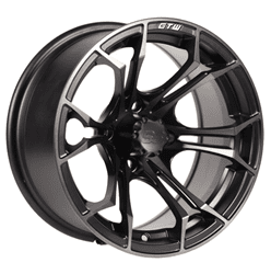 Show details for GTW® Spyder 12x7 Matte Black with Bronze Wheel (3:4 Offset) Picture of GTW® Spyder 12x7 Matte Black with Bronze Wheel (3:4 Offset)