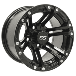 Show details for GTW® Specter 12x7 Matte Black Wheel (3:4 Offset) Picture of GTW® Specter 12x7 Matte Black Wheel (3:4 Offset)