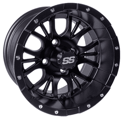 Show details for GTW® Diesel 12x7 Matte Black Wheel (3:4 Offset) Picture of GTW® Diesel 12x7 Matte Black Wheel (3:4 Offset)