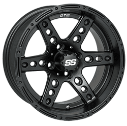 Show details for GTW® Dominator 14x7 Matte Black Wheel (3:4 Offset) Picture of GTW® Dominator 14x7 Matte Black Wheel (3:4 Offset)
